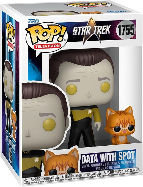 Pop! Funko - Star Trek : Data With Spot