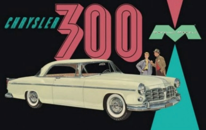MOEBIUS MODEL 1/25 1955 Chrysler C300 Car Model Kit