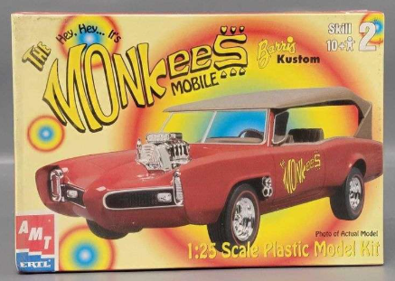 AMT ERTL The Monkees Mobile (Barris) 1/25 Scale Plastic Model Kit # 30259 Sealed