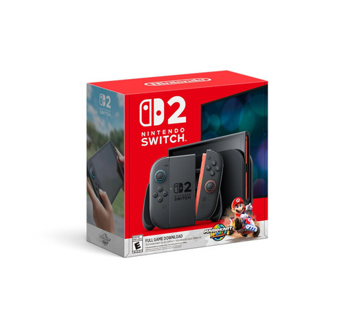 Nintendo Switch 2 Console + Mario Kart World Bundle (Digital Download in Console)