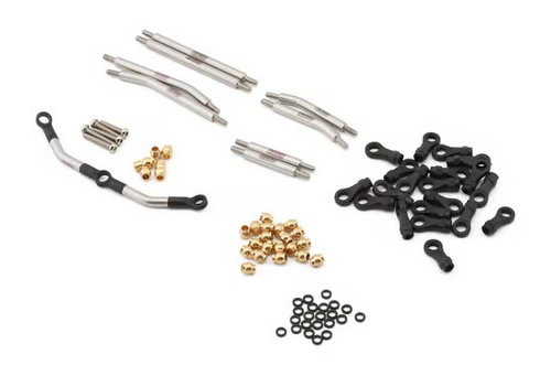 Injora Steel High Clearance Links Set w/Steering Link for Traxxas® TRX-4M® (Defender®/Bronco®) 4M-08-57