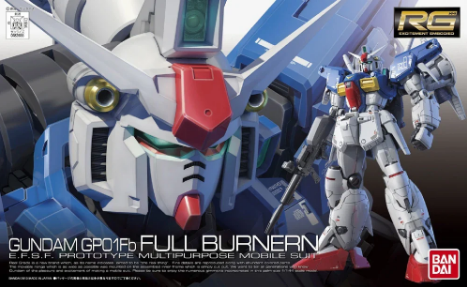Bandai 1/144 RG #13 RX-78GP01-Fb Zephyranthes Full Burnern "Gundam 0083" Plastic Model Kit