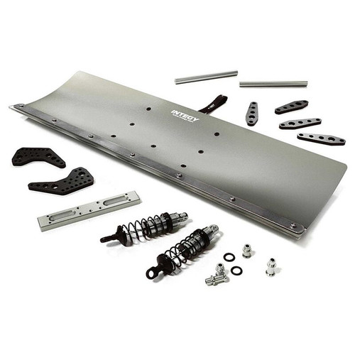 INTC29092GREY Alloy Snowplow Kit, 500mm: ARRMA 1/8 KRATON 6S BLX