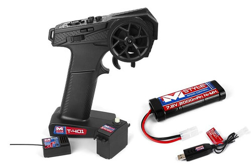 MSL542409 HPI Racing Mstyle R/C Set - Radioset, Servo, Battery and Charger