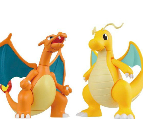 Pokemon Model Kit Charizard & Dragonite "Pokemon", Bandai Spirits