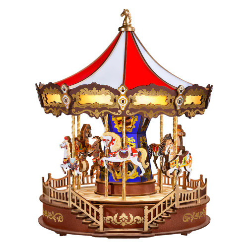 Classic Carousel 3D Wooden Puzzle ROEAMC01