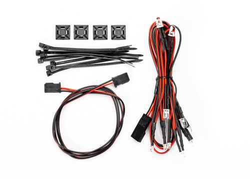 Traxxas Boat Trailer LED Lights & Wire Harness 10349X