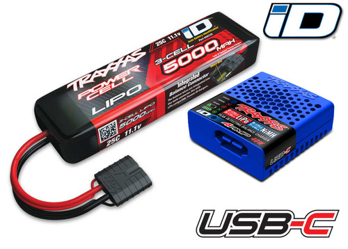 Traxxas 3s LiPo Completer w/ USB-C Charger 2985-3S