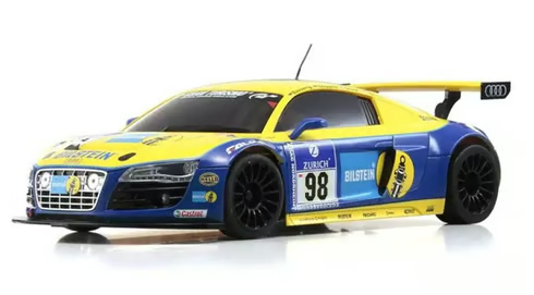 Kyosho MR-04 RWD Mini-Z Readyset w/Audi R8 LMS Phoenix Racing NBR 2010 #98 Body w/KT-531P 2.4GHz Radio KYO32371BT