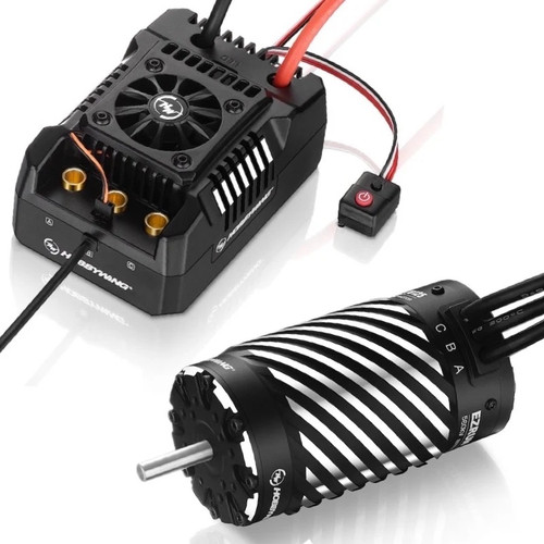 Hobbywing Ezrun MAX4 HV ESC Plus 70125 / 560KV Motor Combo HWI38020369