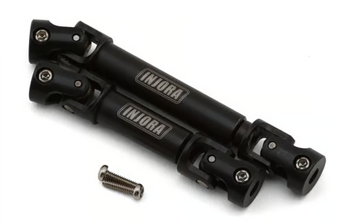Injora Hardened Steel Drive Shafts Set for Traxxas® TRX4M™ (Defender/Bronco) 4M-50BK