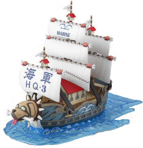 Bandai Grand Ship Collection #08 Garp"s Marine Ship "One Piece" Model Kit
