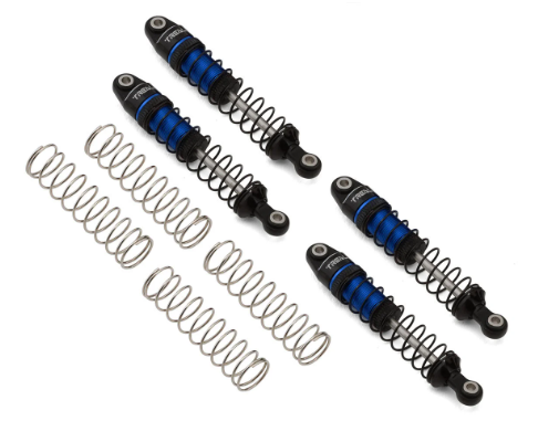 Treal TRX4-M SHOCKS 59MM OIL-DAMPER LONG TRAVEL 1/18 TRX4-MT Blue x004cqy2hl