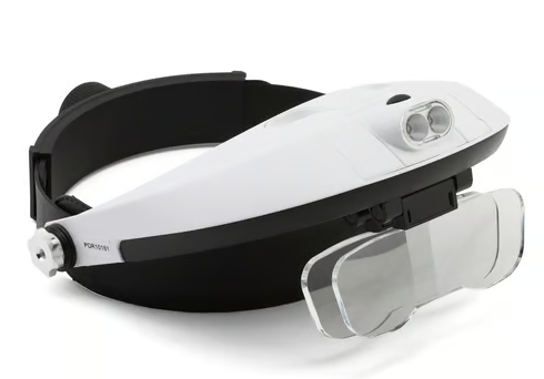 Shesto Limited Lightcraft Pro LED Headband Magnifier Set w/Batteries