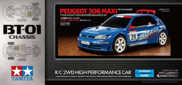 TAM58746 1/10 RC Peugeot 306 Maxi Bt-01 Kit