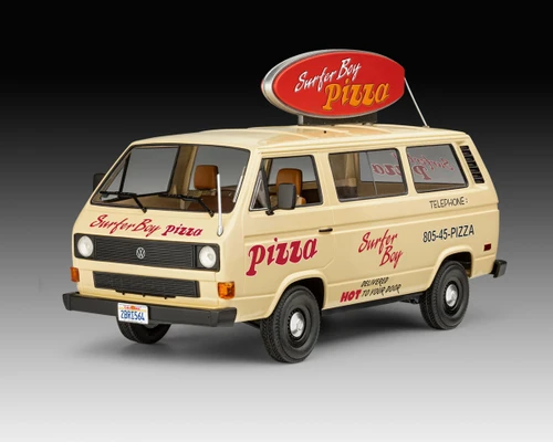 Revell 1/25 Stranger Things VW T3 Pizza Van Plastic Model Kit RMX14559