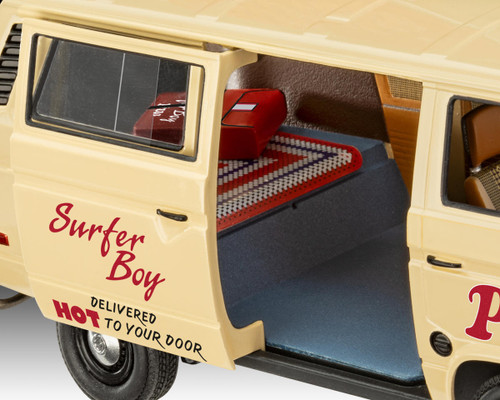 Revell 1/25 Stranger Things VW T3 Pizza Van Plastic Model Kit RMX14559