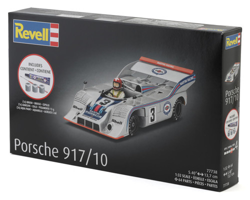 Revell 1/32 Porsche 917/10 Plastic Model Kit w/Paint, Brush & Cement RMX77738