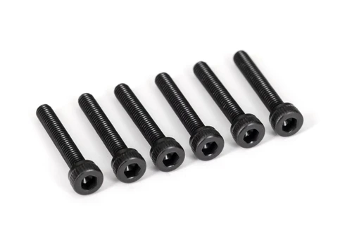 Traxxas 2583X Cap-Head Machine Screws 3x18 mm (6) 