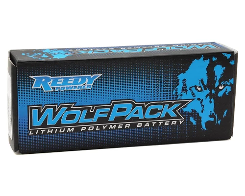Team Associated Reedy Wolfpack LiPo 3000mAh 30C 7.4V Shorty Pack, T-Plug  ASC758 
