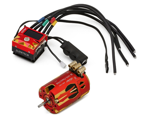  Furitek SlideVolt 1/10 Drift Sensored Brushless ESC & Motor Combo (Red) FTK-FUR-2658