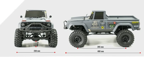 Carisma SCA-1E 1/10 4WD Coyote 2.1 Builders Kit  CIS82668 
