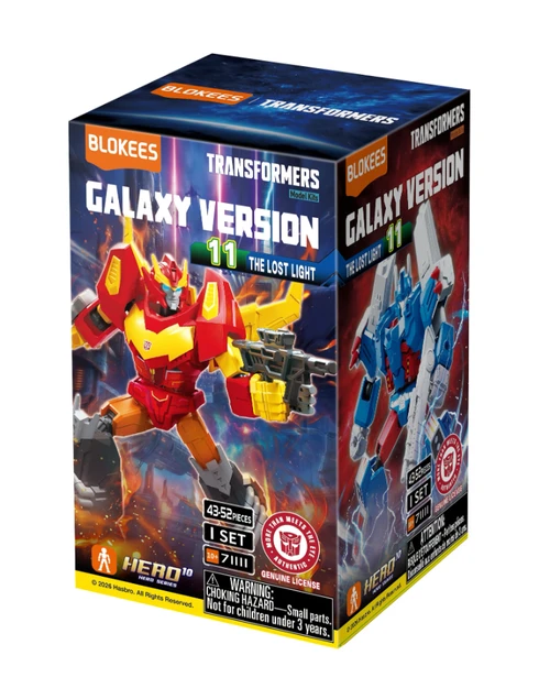 Blokees Transformers Galaxy Class Wave 11 The Lost Light Sealed PDQ of 9