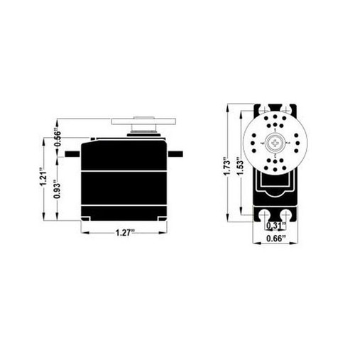 HRC35245S HS 5245MG Mini Digital Metal Gear Servo