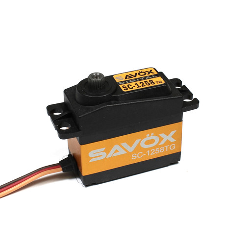 SAVSC1258TG Standard Size Coreless Digital Servo 0.08sec / 166oz @ 6V