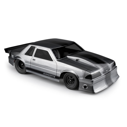 1/10 1991 Ford Mustang Fox Clear Body 10.75 Width, 13" Wheelbase JCO0362