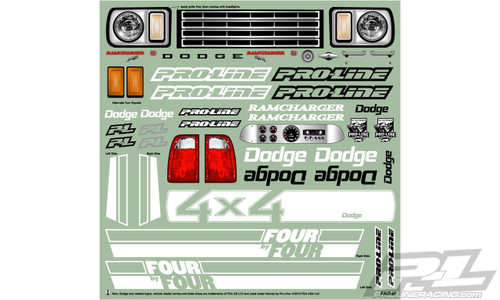 1977 Dodge Ramcharger Body, 12.3": WB Crawlers PRO352500