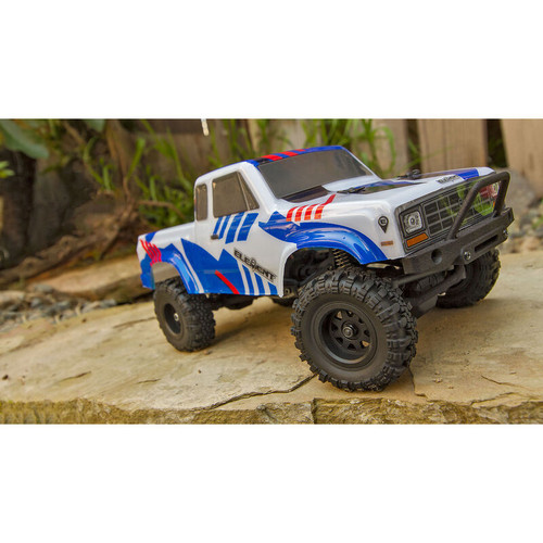 1/24 Enduro24 Sendero Trail Truck RTR, Red/Blue ASC20181