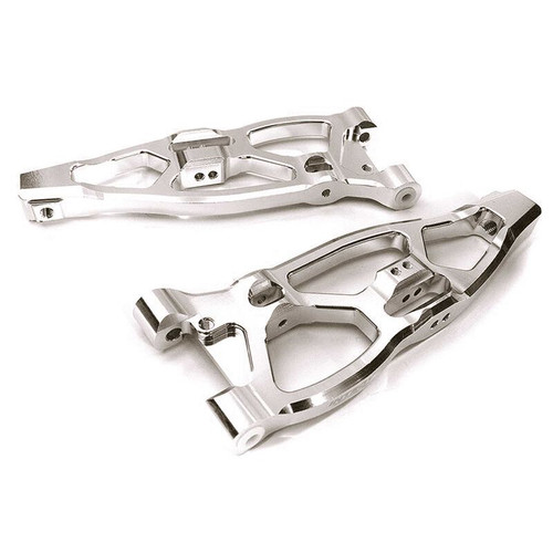 Front Lower Susp Arm: 1/8 Kraton 6S BLX INTC28730SILVER
