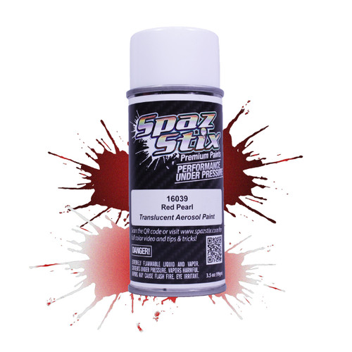 SZX16039  Red Pearl Aerosol Paint, 3.5oz Can