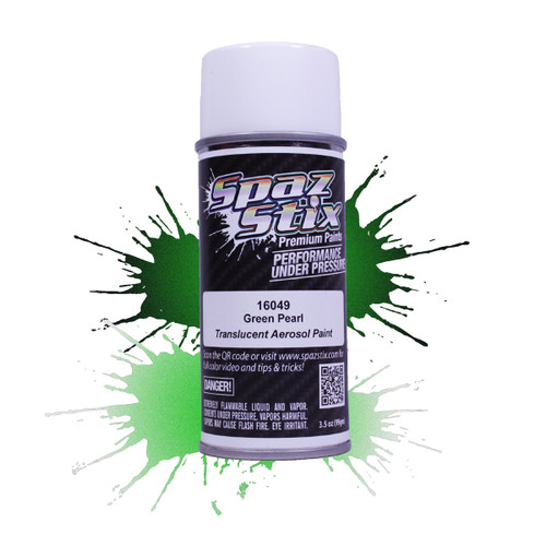 SZX16049  Green Pearl Aerosol Paint, 3.5oz Can