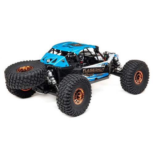 1/10 Lasernut U4 4WD Brushless RTR with Smart ESC, Blue LOS03028T1
