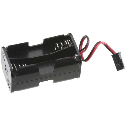 4 Cell AA Battery Holder with Futaba J Connector  TACM2020