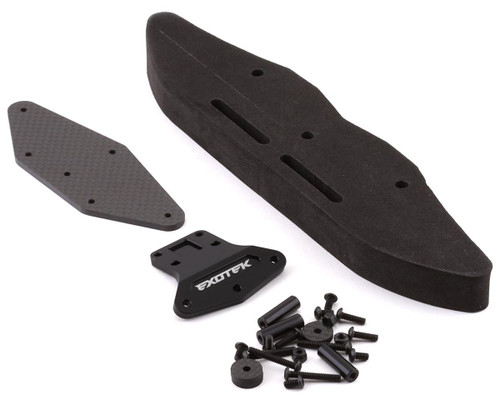 EXO2000 DR10 Drag Front Bumper Set, Alloy, CF and Foam