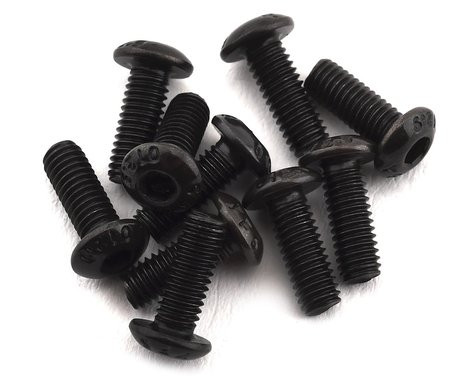 ProTek RC 3x8mm "High Strength" Button Head Screws (10)   PTK-H-3202