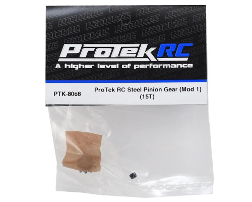 ProTek RC Steel Mod 1 Pinion Gear (5mm Bore) (15T)   PTK8068