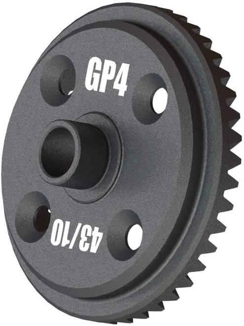 Main Diff Gear, 43T Spiral GP4 5mm: EXB  ARA310980