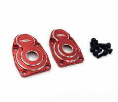 Treal Axial Capra/SCX10 III Outer Portal Covers Aluminum 7075 Front & Rear Portal Axle Cap red x002p0bb93