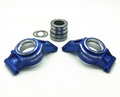 Treal Aluminum 7075 Rear hubs for Traxxas X-Maxx blue x002vgbsj9