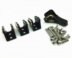 Treal Brass Axle Lower Link Mounts Set for Redcat Gen8 gold x002ab59hh