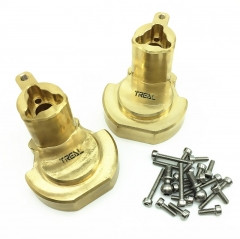Treal Brass Rear Inner Portal Housing(L/R) Heavy for Redcat GEN8 Scout II gold  x00281wxip