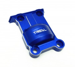 Treal Aluminum 7075 CNC Billet Machined Rear Lower Gear Cover for X-MAXX blue x002vg10u1