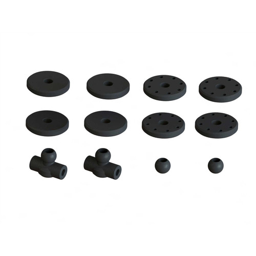 ARA330624 Shock Set, 16mm Bore, 117mm Length, 550cSt Oil