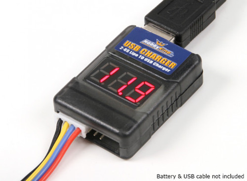 Hobbyking™ Lipo to USB Charging Adapter