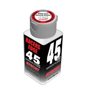 Racers Edge - 45 Weight 575cst 70ml 2.36oz Pure Silicone Shock Oil RCE3245