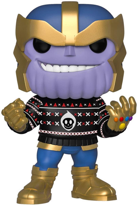 Funko Pop! Marvel: Holiday - Thanos in Ugly Sweater
